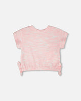 Jacquard Knit T-Shirt