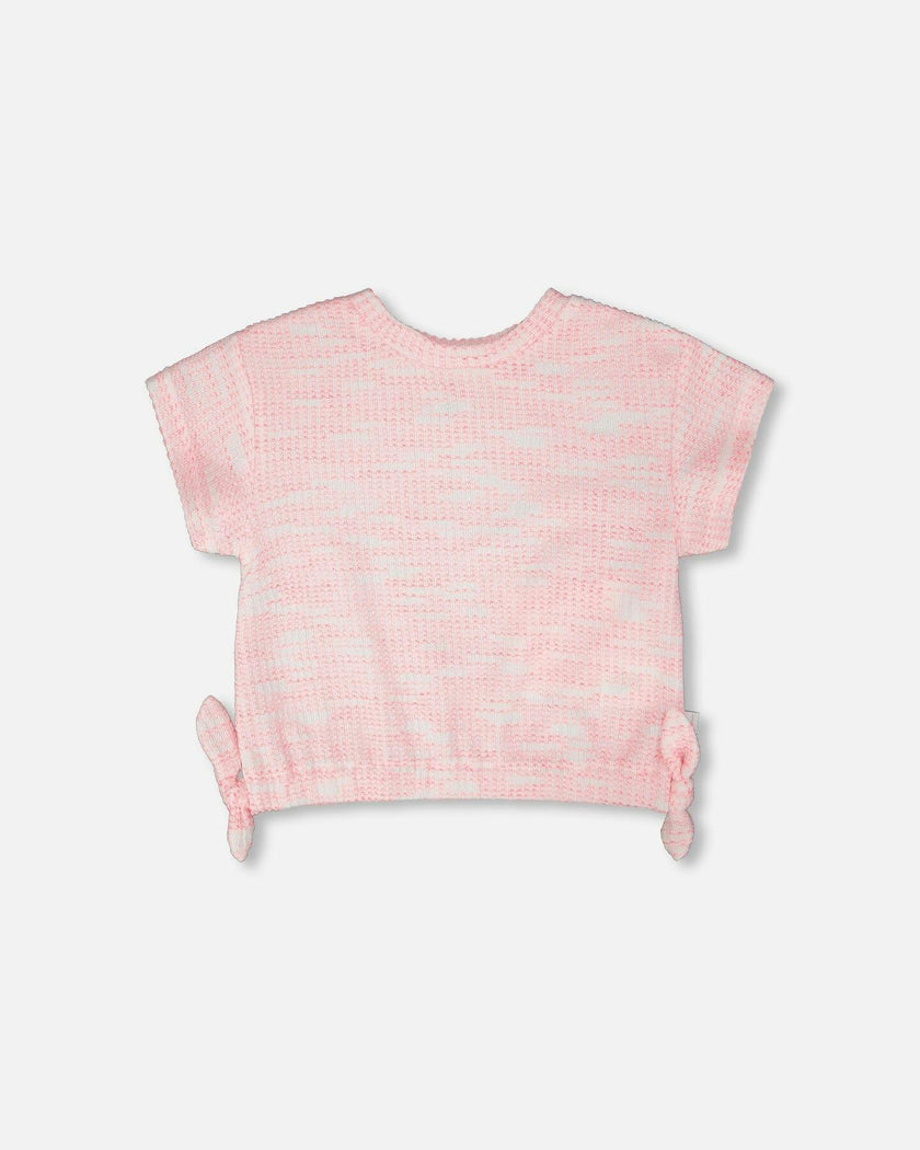 Jacquard Knit T-Shirt