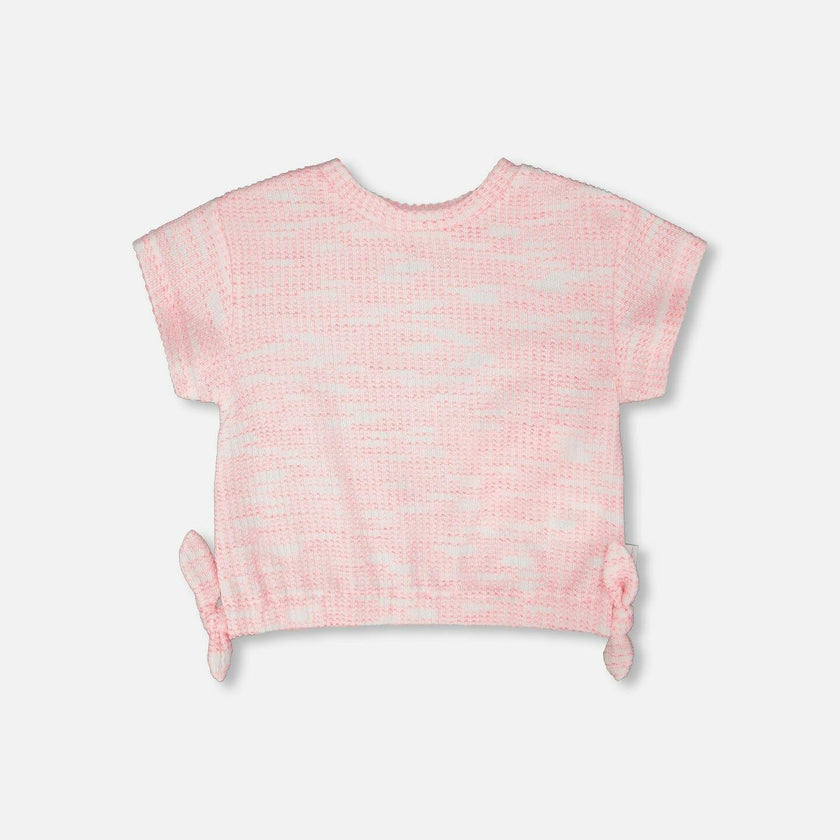 Jacquard Knit T-Shirt