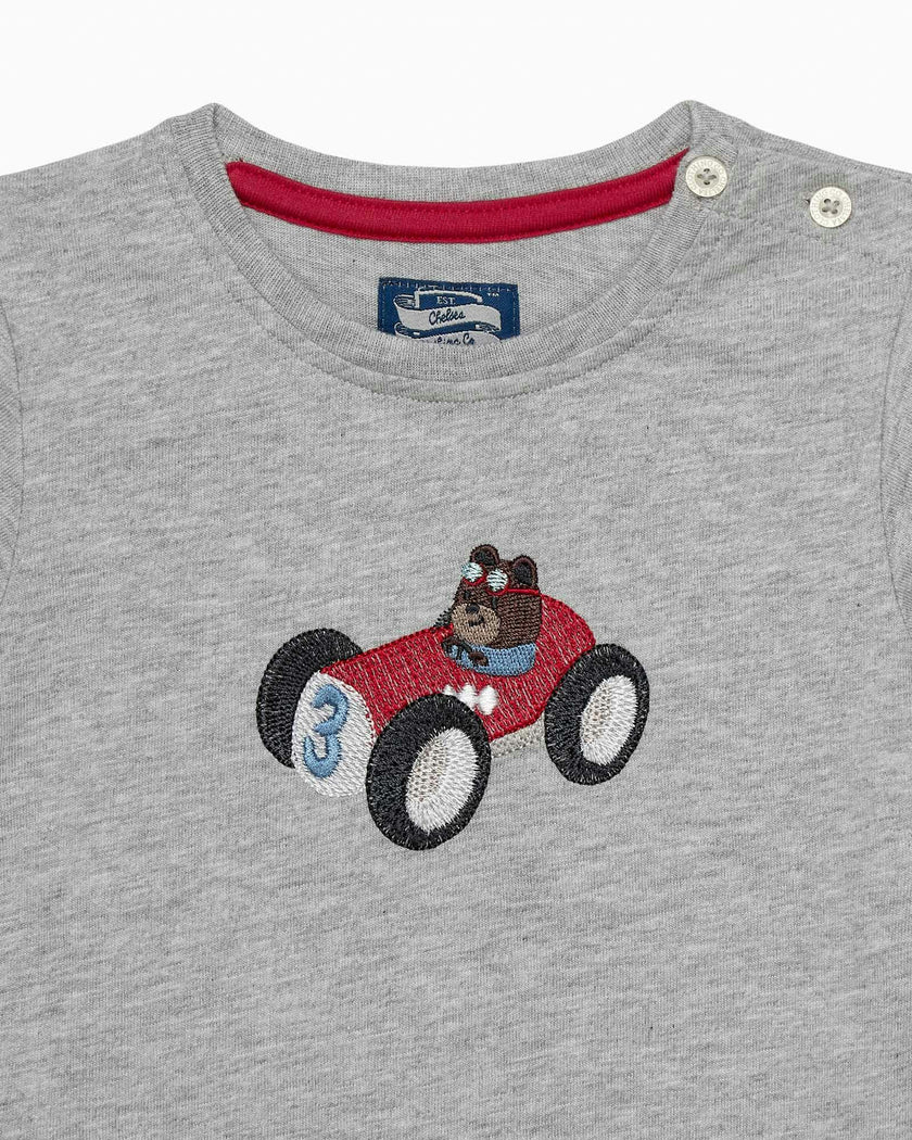 Baby Henry Car and Bear T-Shirt