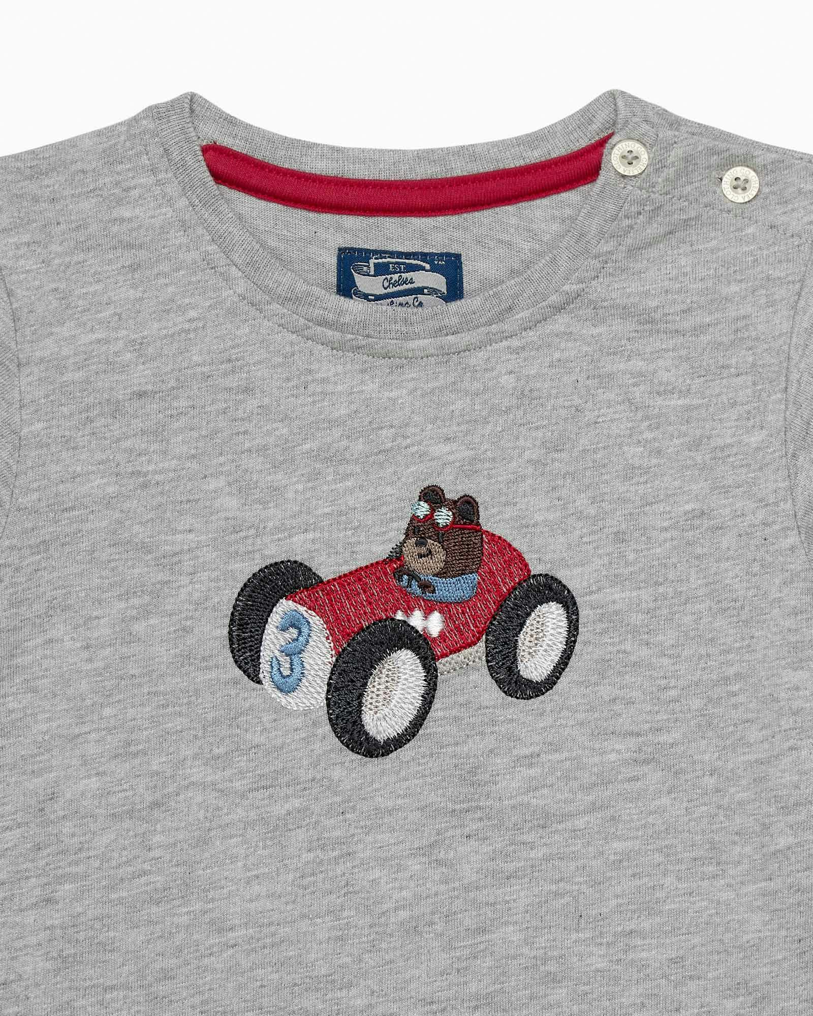 Baby Henry Car and Bear T-Shirt