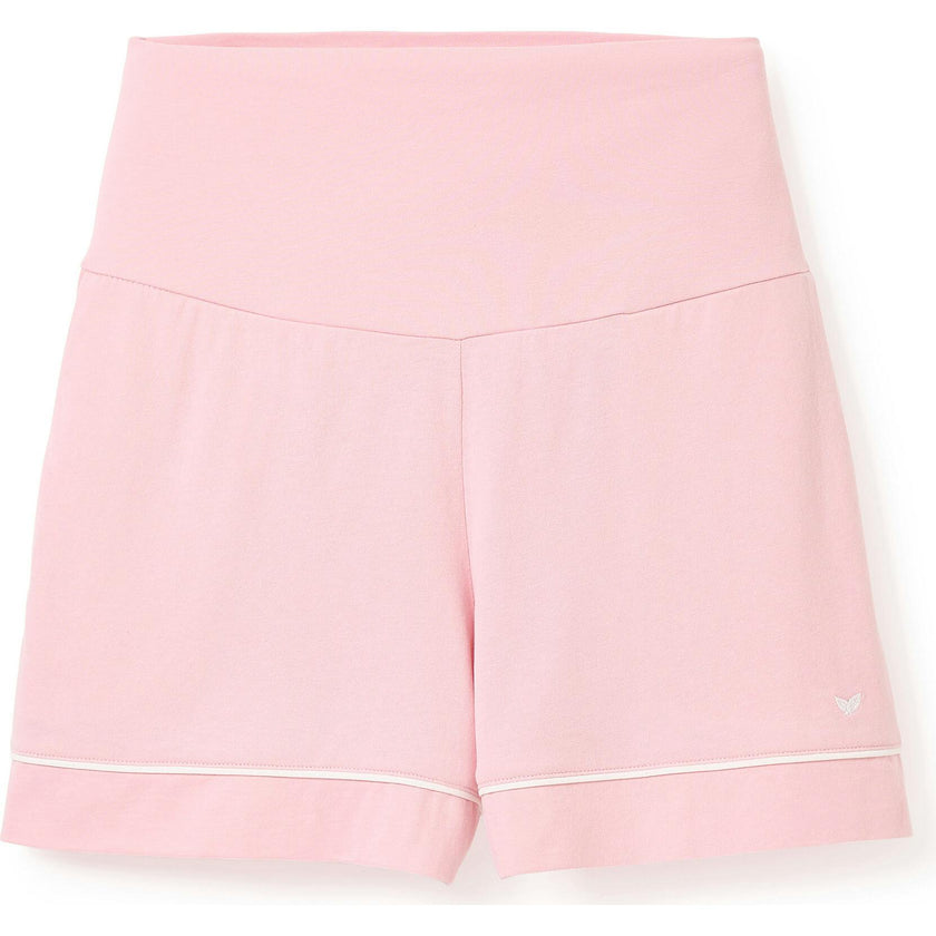 Women's Pima Maternity Shorts in Pink