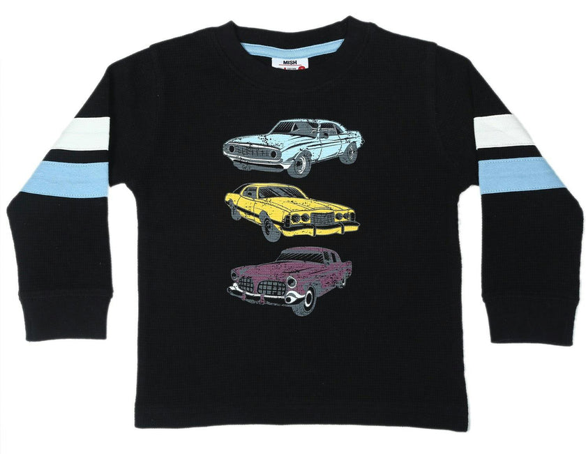 Kids Thermal Taping Shirt - Cars