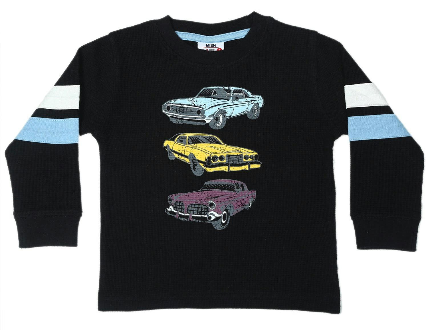 Kids Thermal Taping Shirt - Cars