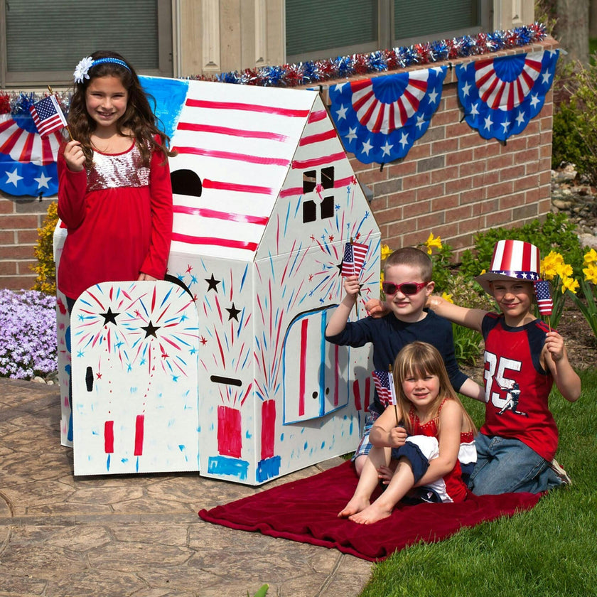 Personalize a Cardboard Fort