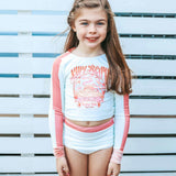 Naples Surf Retro Two Piece Long Sleeve