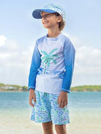 UPF 50+ Wesley Swim Trunks w/ Mesh Liner