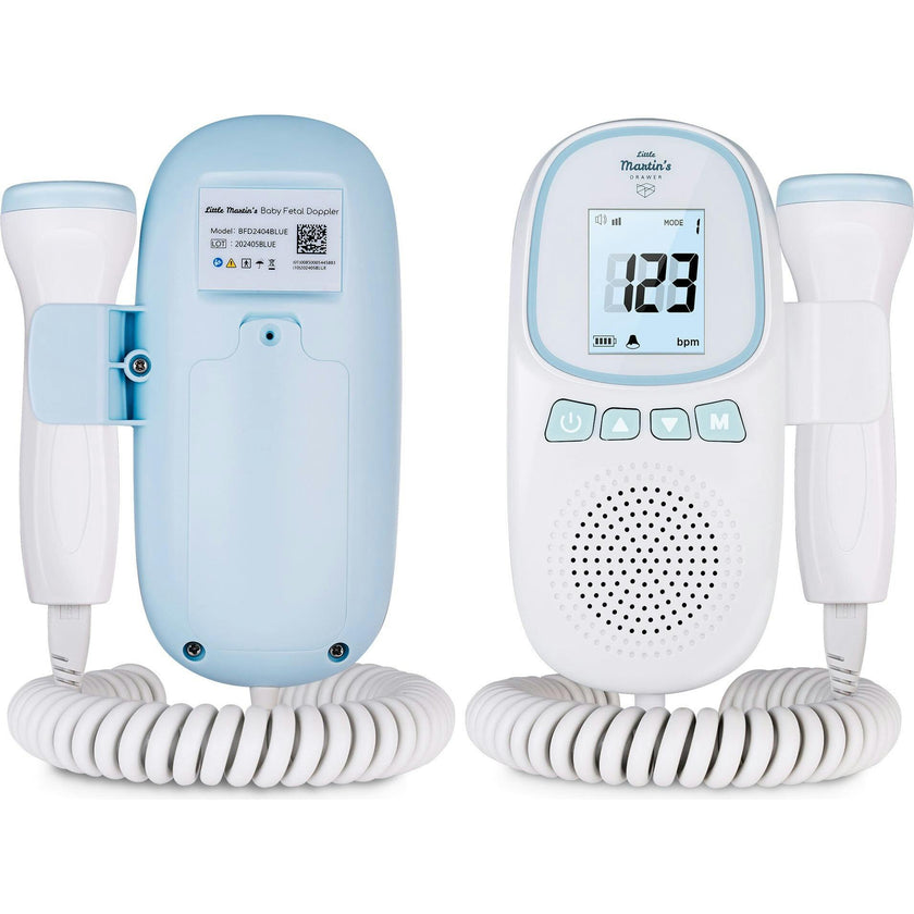 Portable Ultrasound Fetal Doppler: Blue