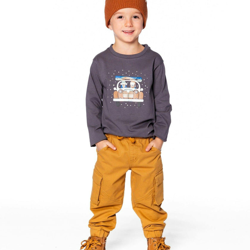 Twill Jogger Cargo Pants