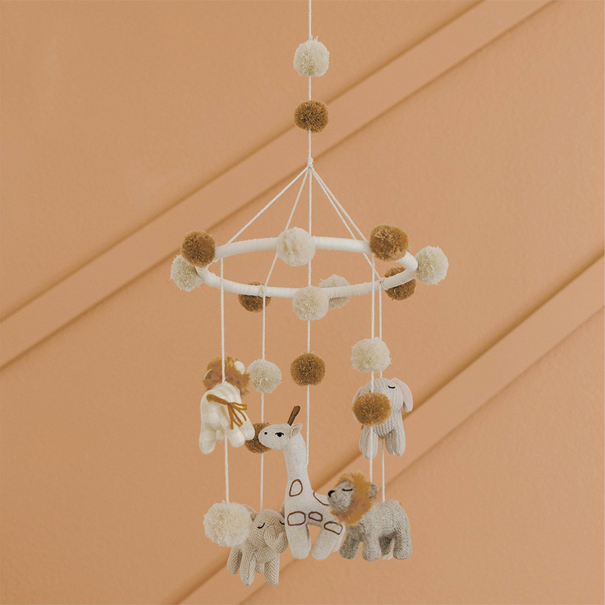 Kendi Safari Animal Nursery Ceiling Hanging