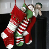 Nordic Stocking with Mini Poms