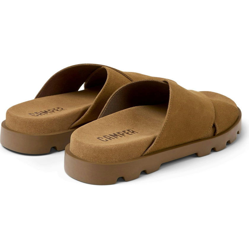Women's Brutus Sandals Nubuck, Medium Brown