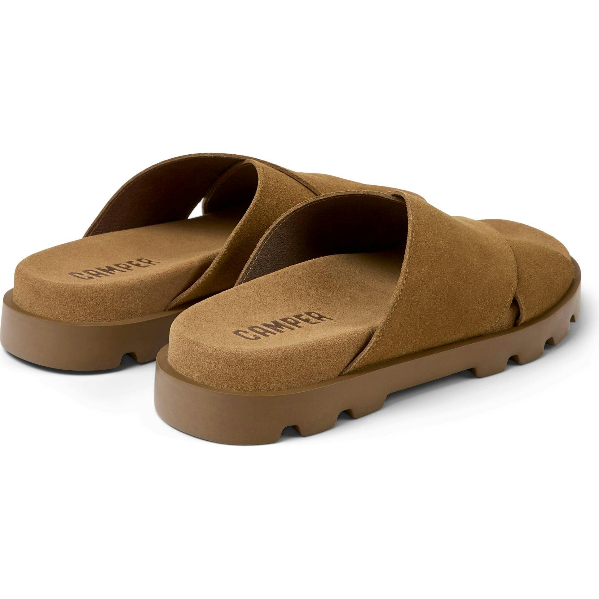 Women's Brutus Sandals Nubuck, Medium Brown
