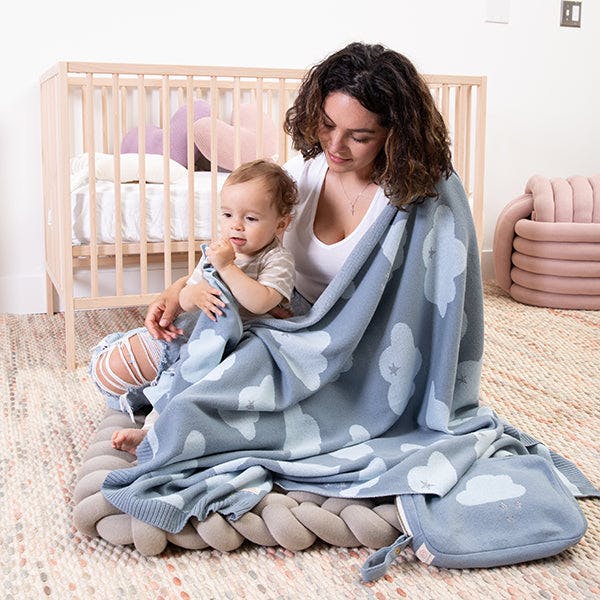 Dreamy Clouds Baby Blanket Set