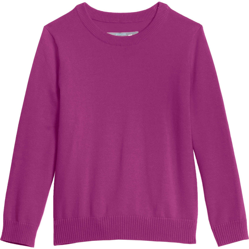 Kids crewneck sweater seasonal colors