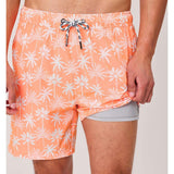 Mens Cali Palms Recycled Swim Short