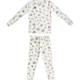 Ultra Soft Long Sleeve Two-Piece Pajama Set, Prints