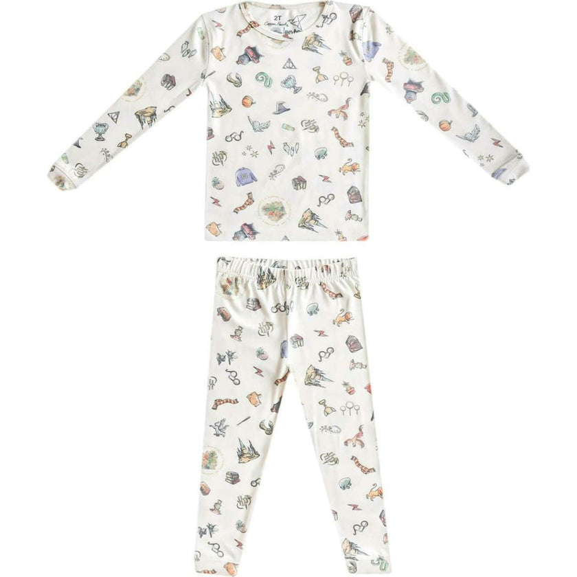Ultra Soft Long Sleeve Two-Piece Pajama Set, Prints