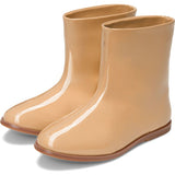 Lila Patent Leather Straight Boots