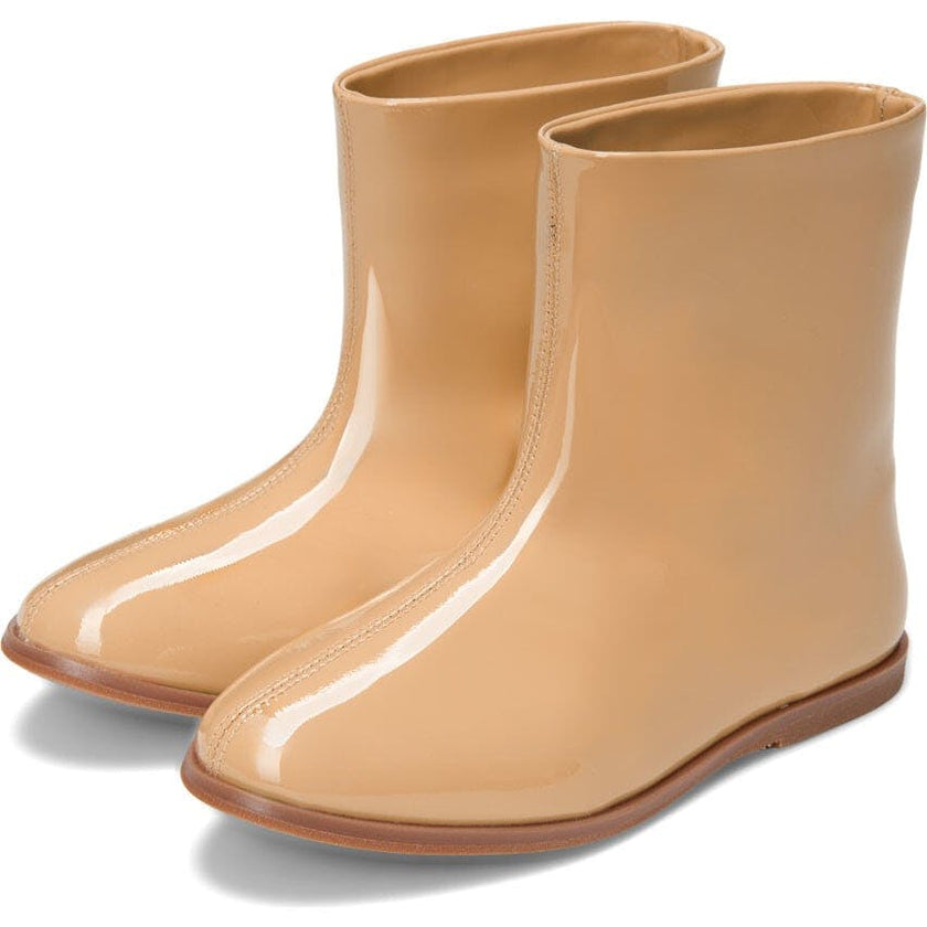 Lila Patent Leather Straight Boots