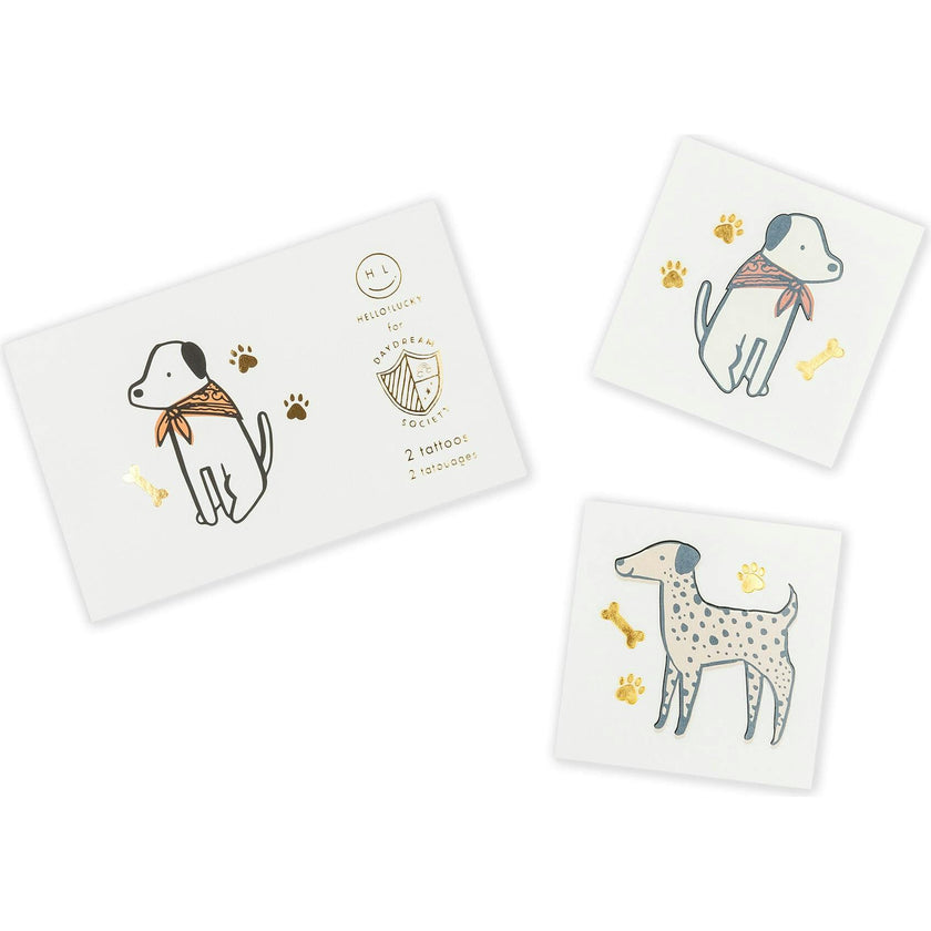 Puppy Dog Temporary Tattoos