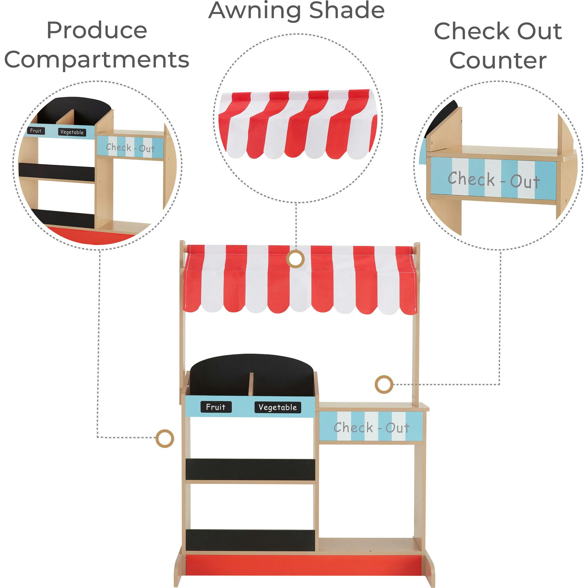 My Little Helper Market Stand Playset