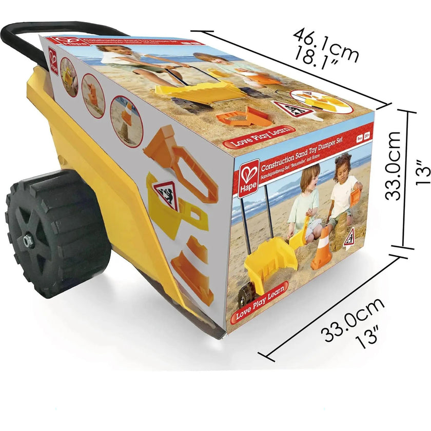 Construction Sand Toy Dumper Set - 5pc Beach & Sand Toy Set