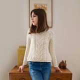 Sloane Supersoft Merino Sweater - Pearl