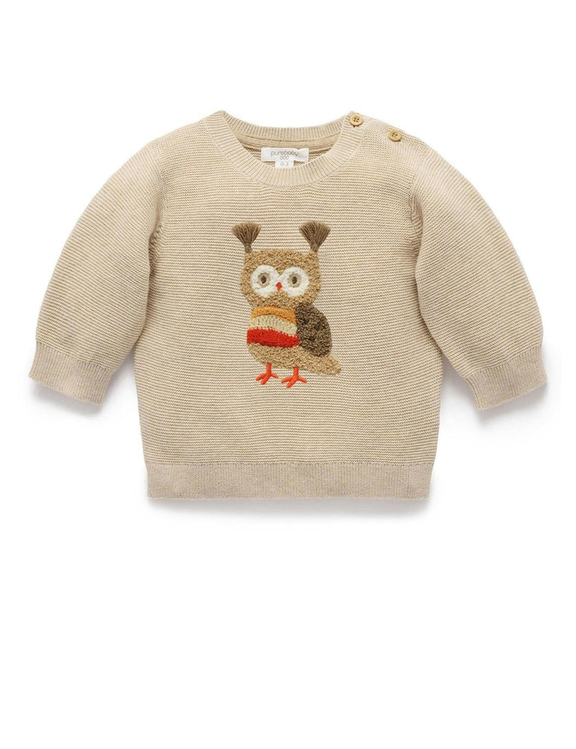 Magical Forest Jumper Oatmeal Melange