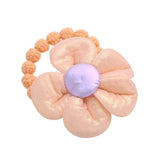 Plush Flower Hair Tie Set