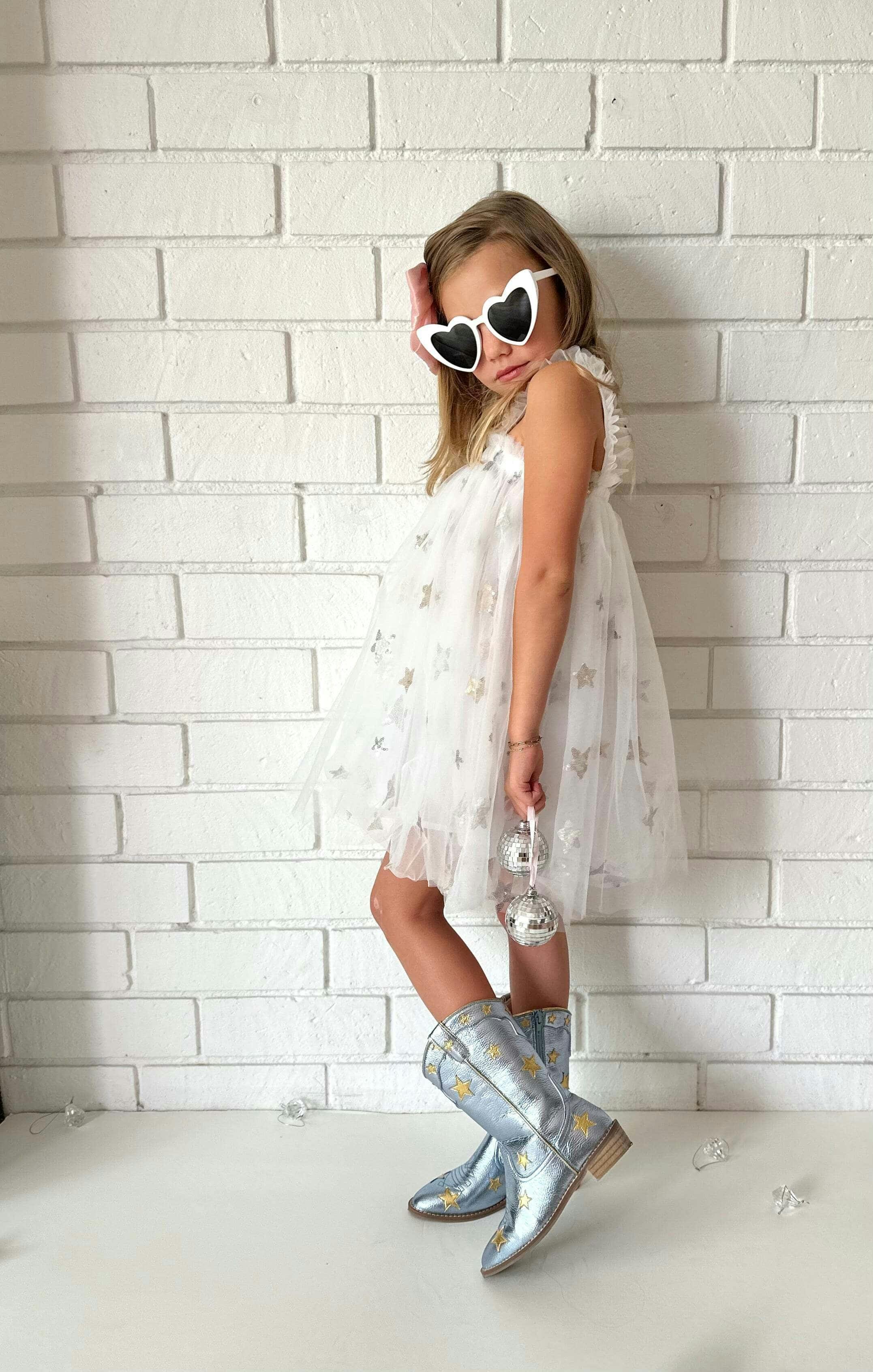Cowgirl Starstruck Boots, Blue