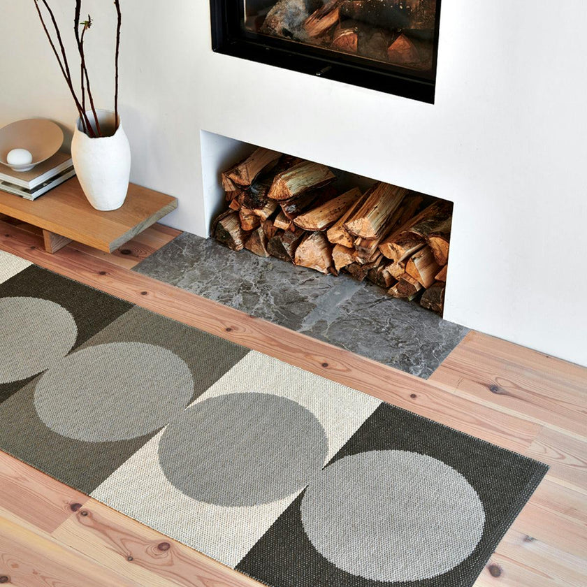 Rug OTTO Clay/ Background Linen 2.25 x 9 ft