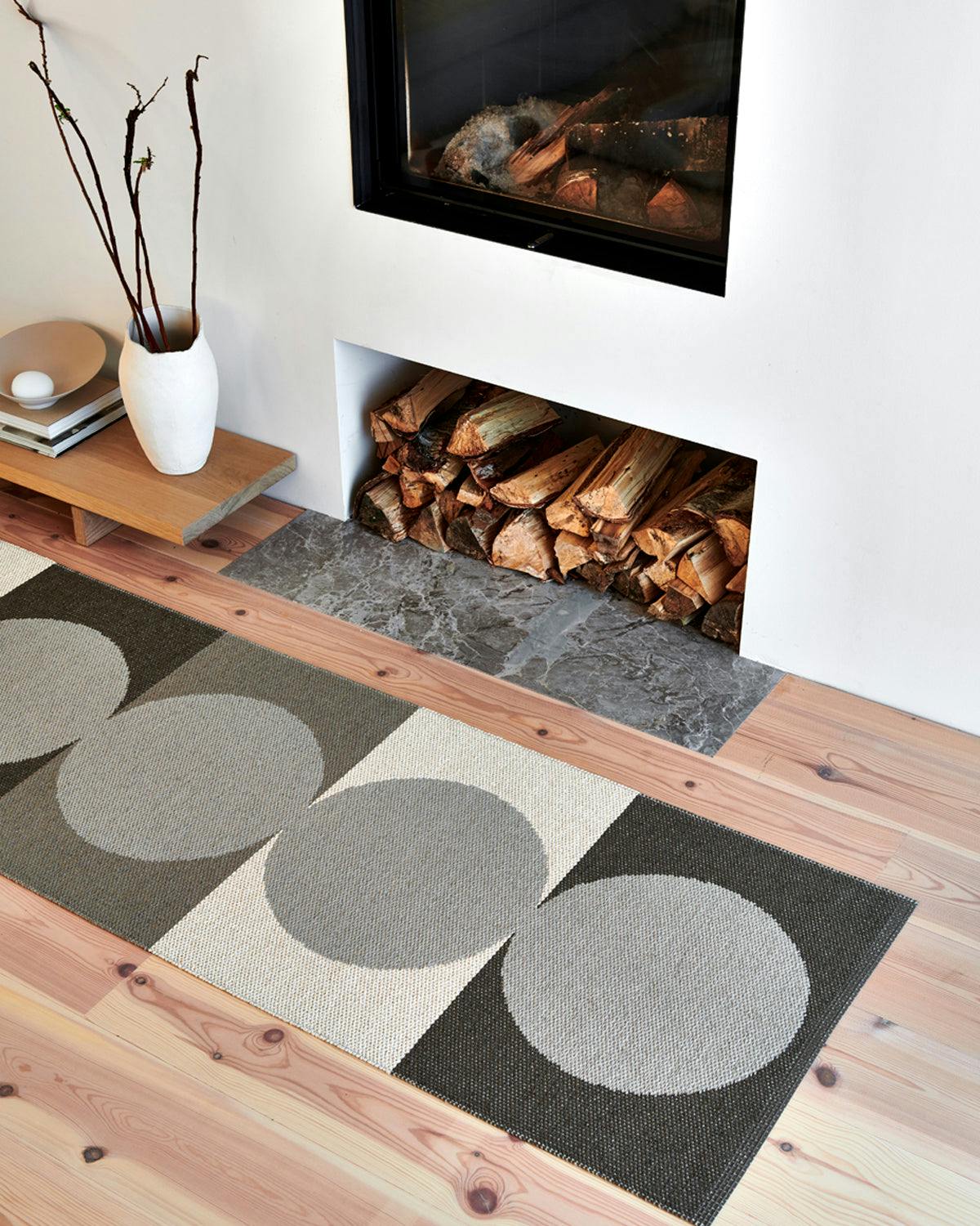 Rug OTTO Clay/ Background Linen 2.25 x 9 ft