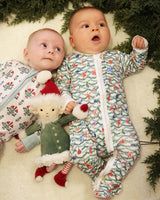 Oh Christmas Tree Zip Baby Onesie