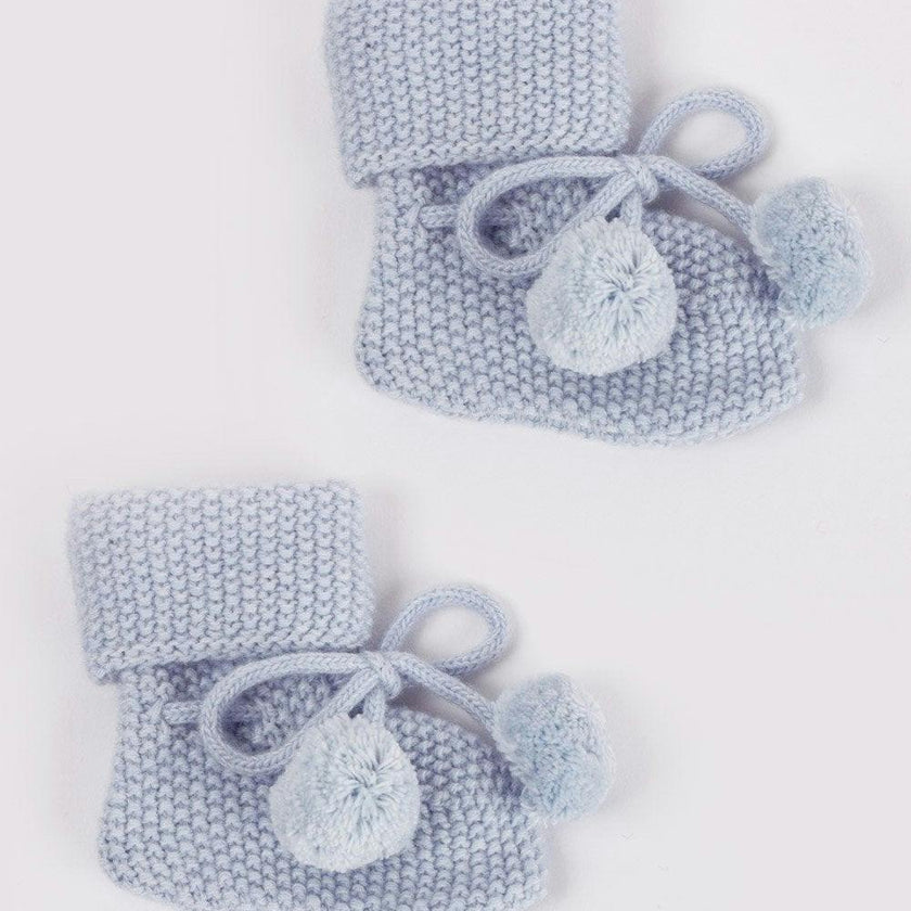 Baby Booties in Blue