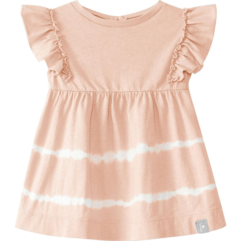 Striped Ruffle Dress