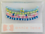 Beaded Bracelets - Blue Sky