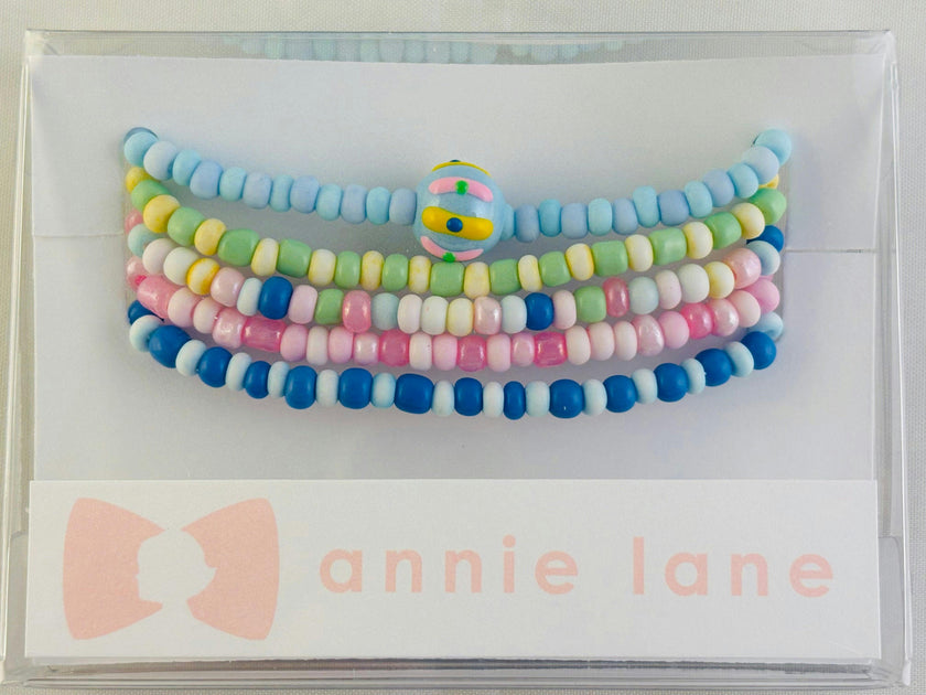 Beaded Bracelets - Blue Sky