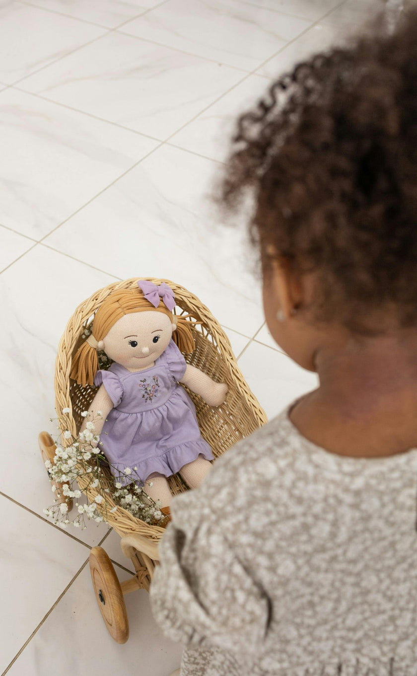 The Clementine Collective knitted doll Amelia