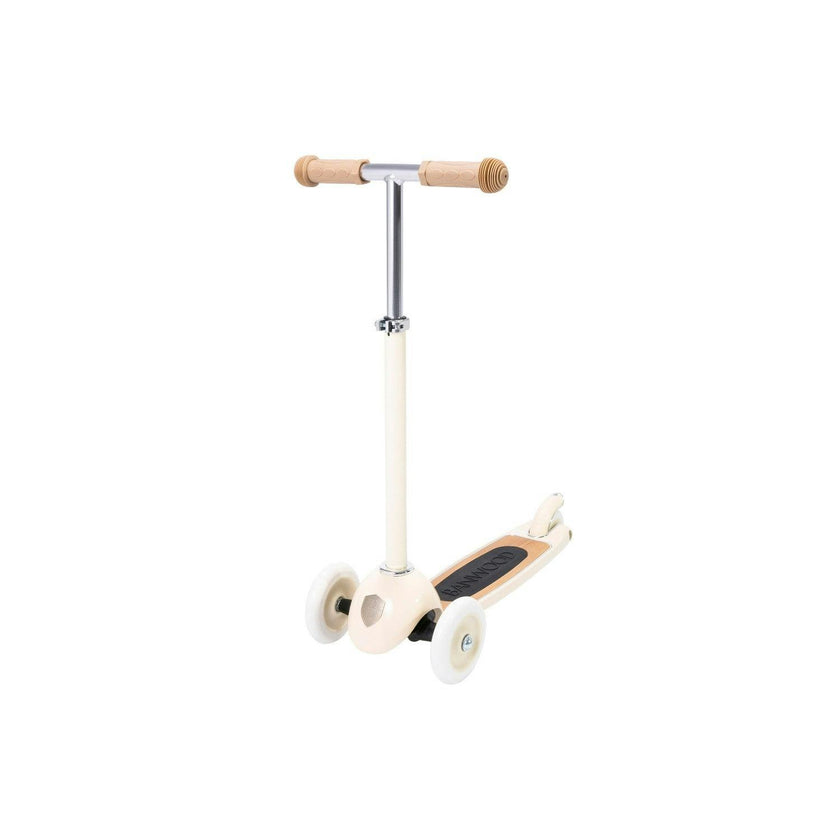 Banwood 3-Wheel Kids Scooter — Cream