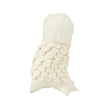 Snowy Owl Handmade Hand Felted Wool Christmas Tree Topper Arcadia Home