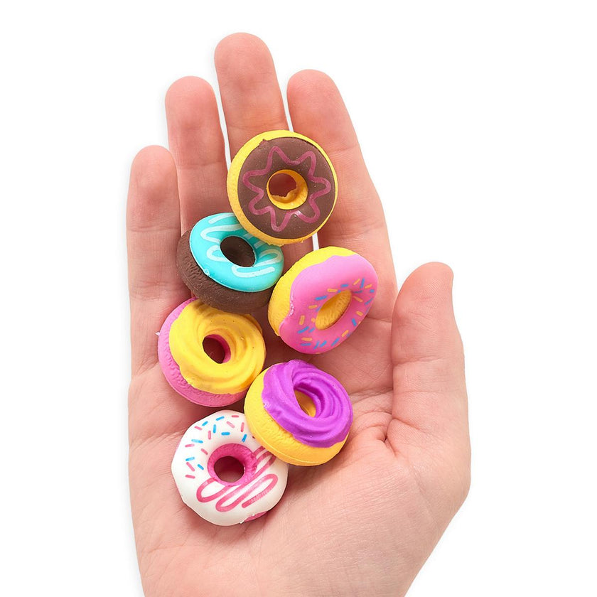 Dainty Donuts Erasers - Set of 6