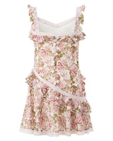 Camellia Frill Mini Dress