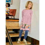 Story Skirted Dress, Pink