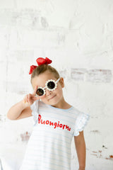 buongiorno ruffle dress