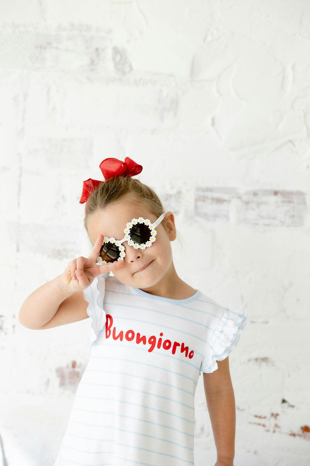 buongiorno ruffle dress