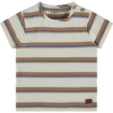Striped Round Neck Short Sleeve T-Shirt
