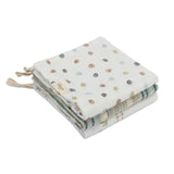 Charlie Farmhouse Tractor Hooded Baby Bath Towel & Washcloth Set