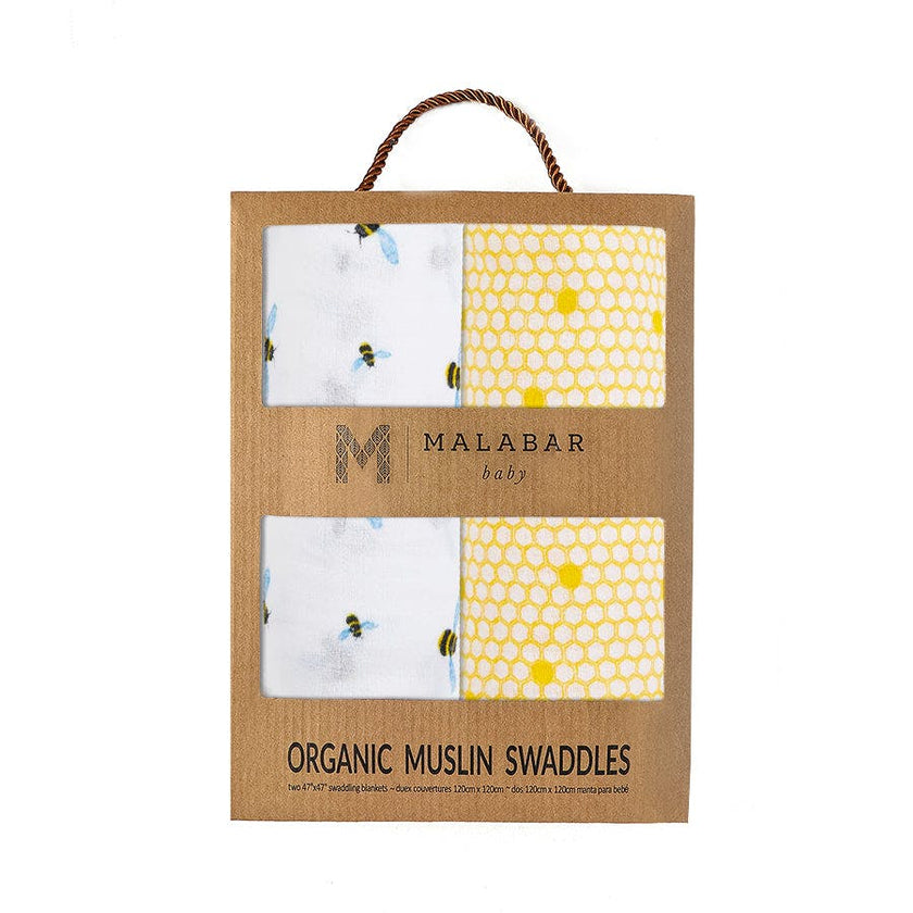 Organic Muslin Swaddle Gift Set
