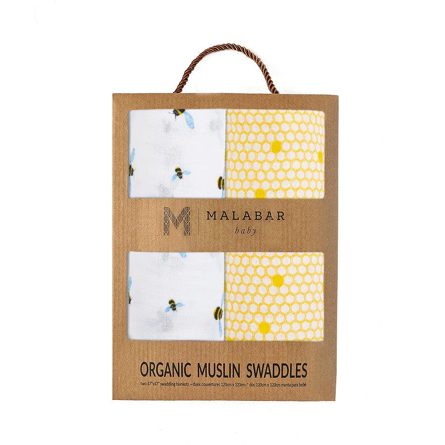 Organic Muslin Swaddle Gift Set